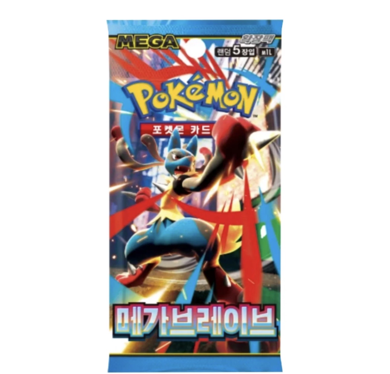 Pokemon Korean Mega Brave Booster Pack
