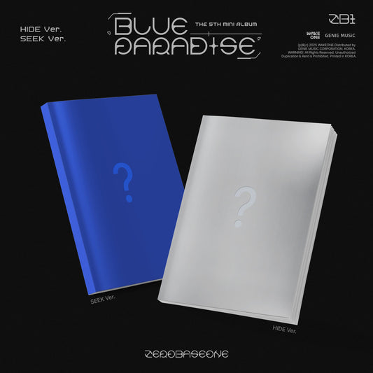ZEROBASEONE 5th Mini Album [BLUE PARADISE]