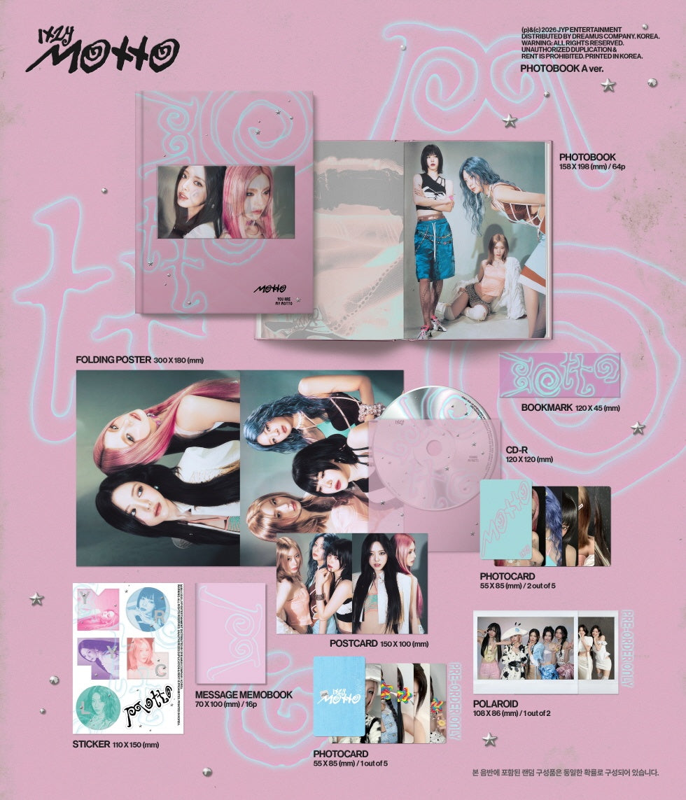 ITZY - [MOTTO] Mini Album PHOTOBOOK