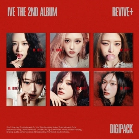 IVE - [REVIVE+] 2nd Album DIGIPACK