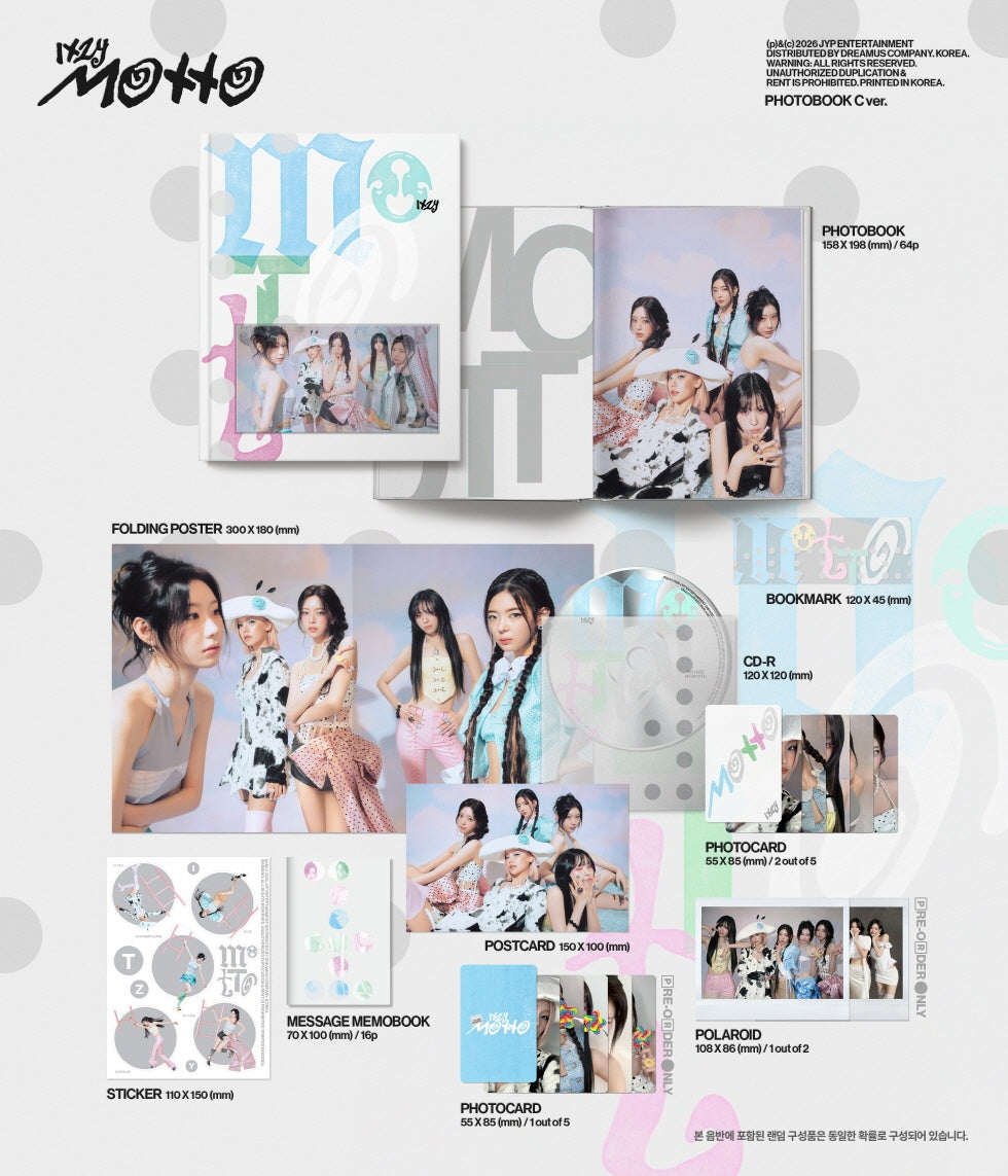 ITZY - [MOTTO] Mini Album PHOTOBOOK