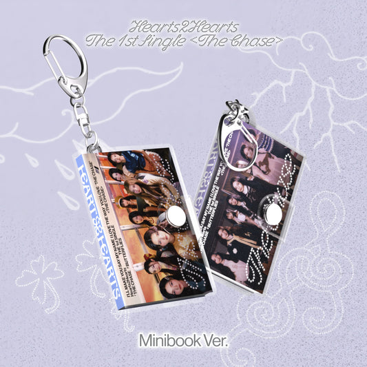 Hearts2Hearts 1st Single Album [The Chase] (Mini Book Ver.)