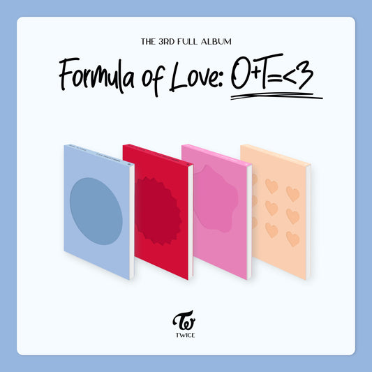 TWICE 3rd Album [Formula of Love: O+T=<3]